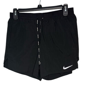 Nike Flex 5" Trail Running Shorts Black Dri-Fit CJ5453-010 Men’s Size S